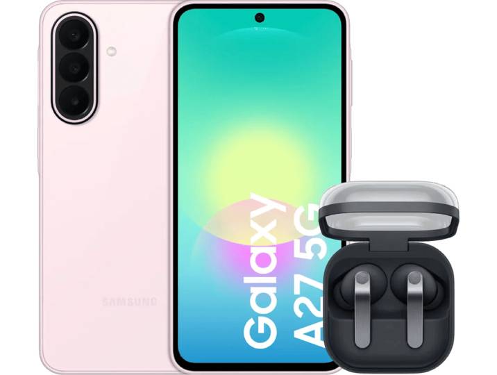 Samsung Galaxy A27 128GB Roze 5G + Samsung Galaxy Buds4