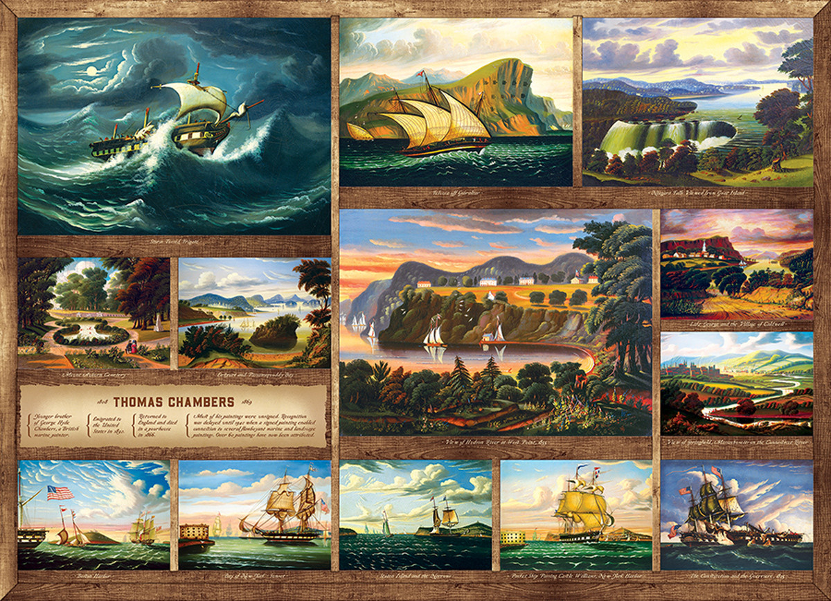 Cobble Hill Puzzel Thomas Chambers, 1000 stukjes