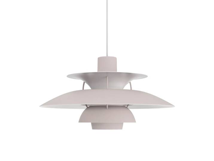 Louis Poulsen - PH 5 Pendelleuchte, monochrome oyster grey