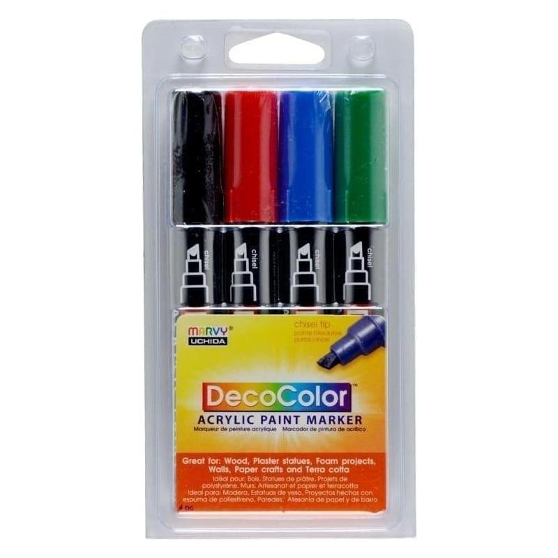 Uchida Primäre Acrylmarker, 4 Farben (4x) (39530681)