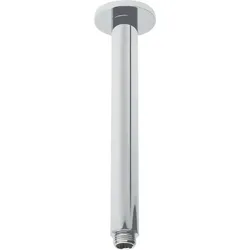 KWC Brausearm Decke L 325, Rosette rund chromeline 122525