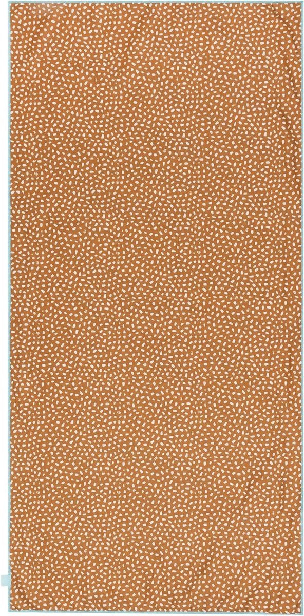 Strandlaken Microvezel Badlaken Oranje Zebra 135 x 65 cm