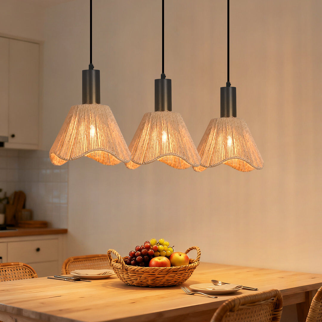 Metro 3 - Light Stainless Steel Bell Pendant Stainless Steel 120cm H X 74cm W
