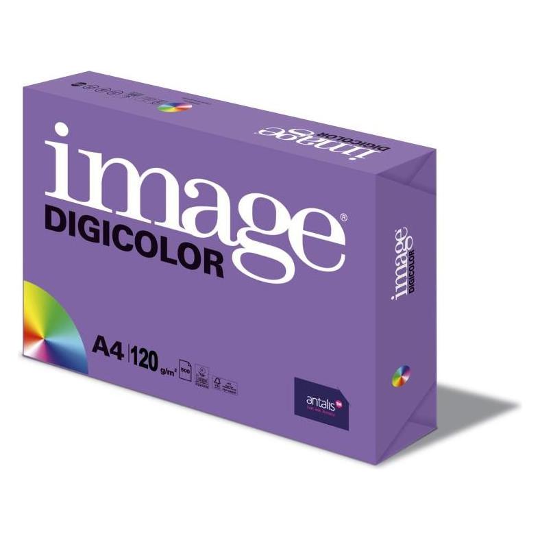 Image Digicolor - Ungestrichen - A4 (210 x 297 mm) - 120 g/m² - 250 Blatt Papier (A4, 120 g/m²) (ANT-1074824)