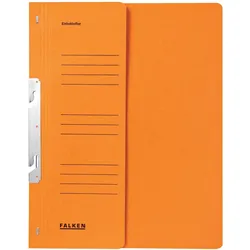 Falken, Mappe, Einhakhefter DIN A4 250g/m2 Manilakarton orange (A4, 50x)