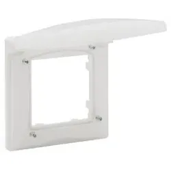Legrand 864071 Niloe Step 1-fach Rahmen IP44 Farbe: Ultraweiß