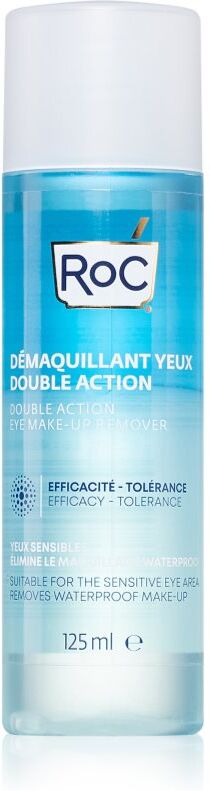 RoC Démaquillant Double Action Zwei-Phasen Make up - Entferner für die Augen 125 ml