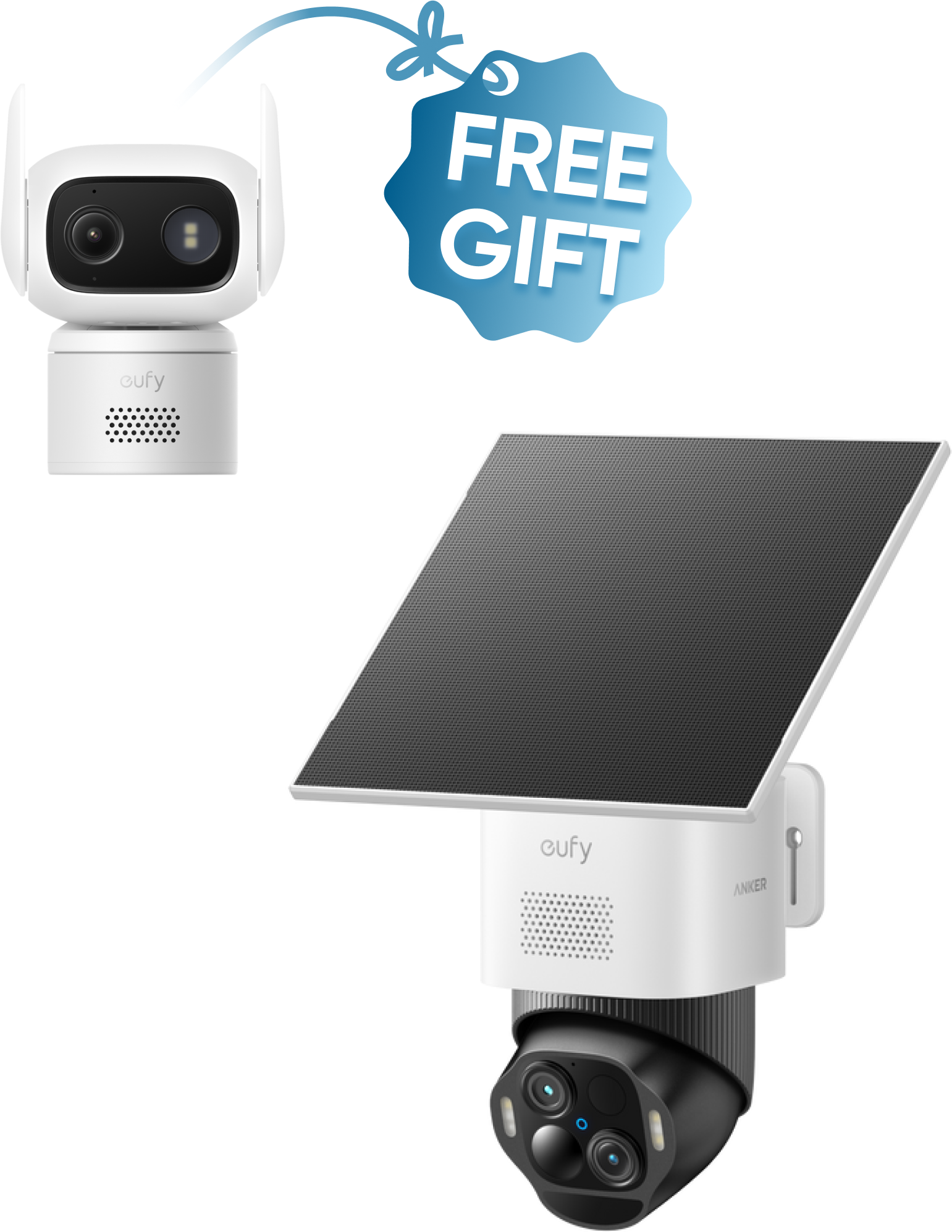 eufy SoloCam E50 with Free Cam C31