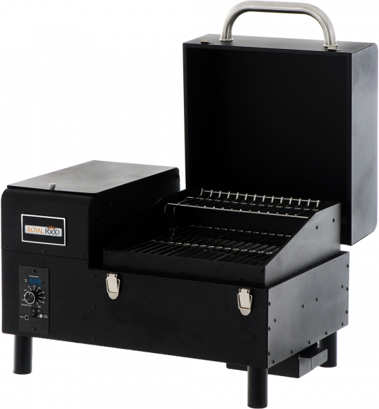 Pelletgrill Royal Food PELLETTO 130 - Grillroste aus Edelstahl - Grillrost 35x38 cm