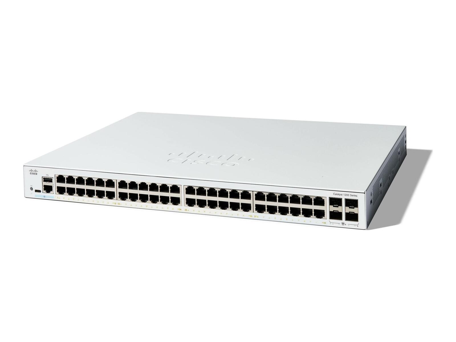 Cisco Catalyst C1200 Switch 48-Port 1/10 GbE managed L2 C1200-48T-4X