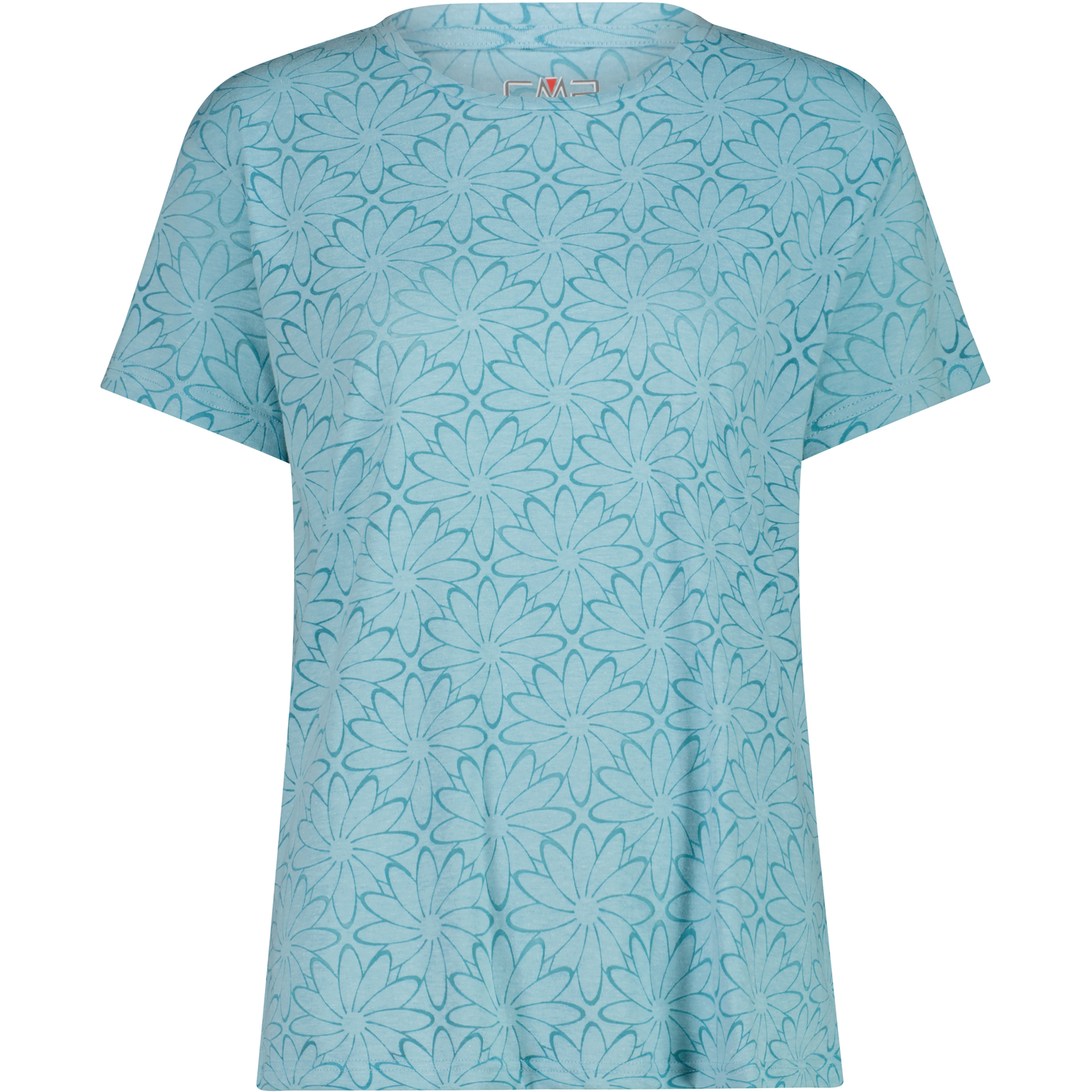 CMP Damen T-Shirts blau Größe S Lifestyle Hautfreundlich