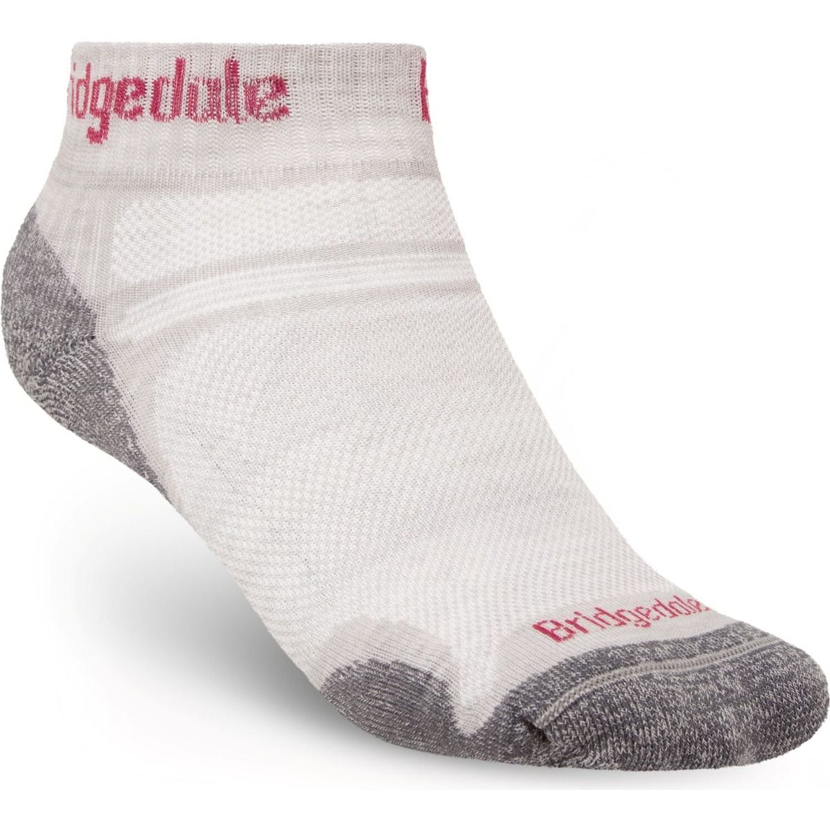 Bridgedale Hike Ultralight Performance Ankle silver/red (399) XL 710397-399-XL
