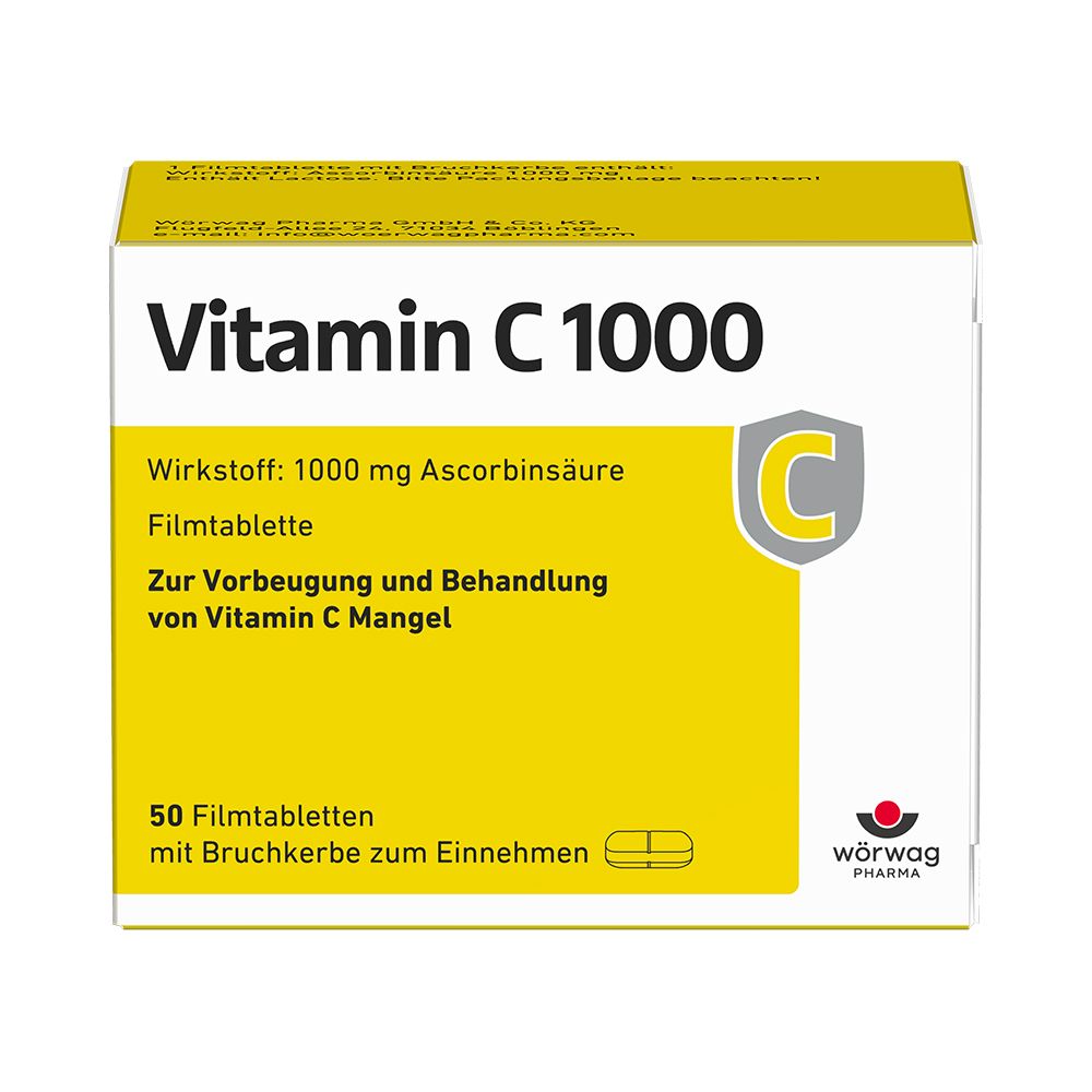 Vitamin C 1000 Filmtabletten 50 St