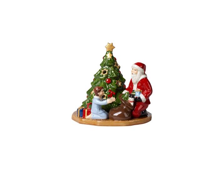 Weihnachtsfigur VILLEROY & BOCH Windlicht Bescherung Christmas Toys bunt , bunt, Dekofiguren, Weihnachtsfigur