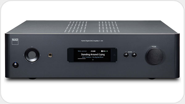 NAD C 399 Digitaler Stereo Vollverstärker *grafit* NA00190