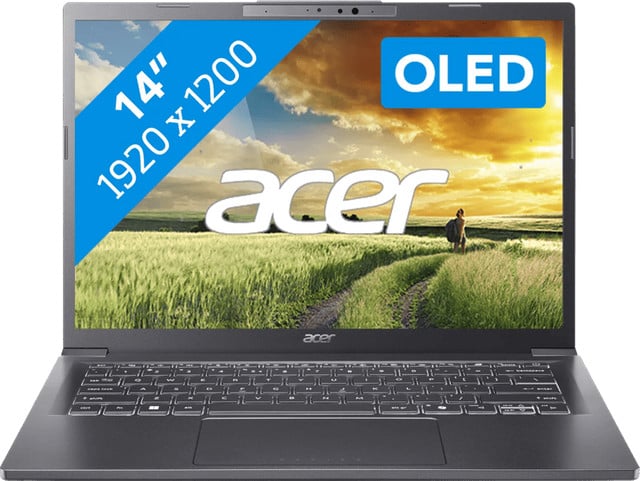 Acer Aspire 14 AI OLED A14-52M-51FM Multimedia Laptop met Windows