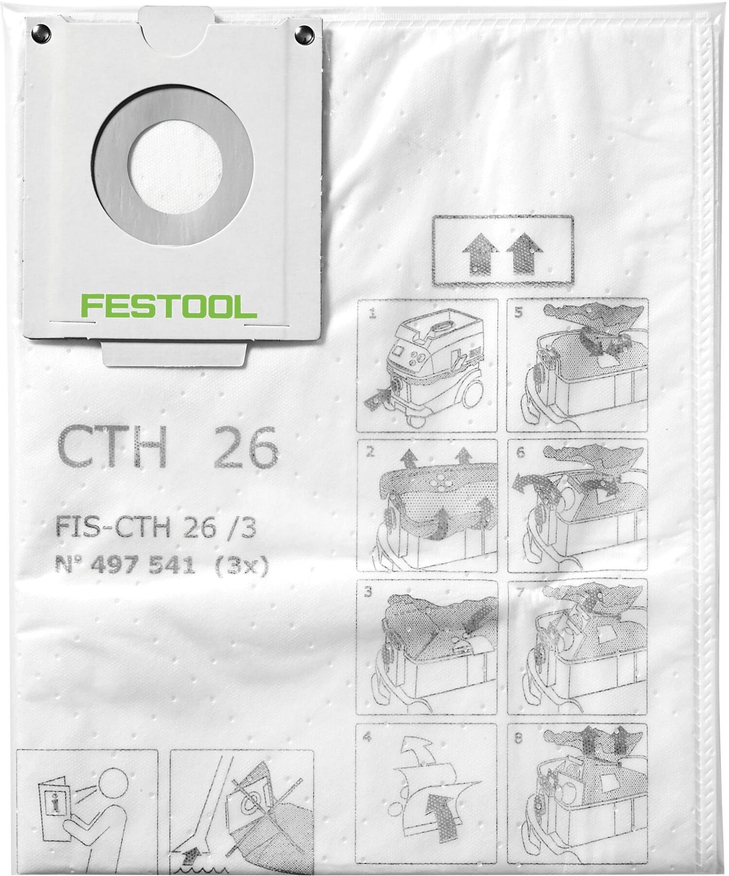 Festool Sicherheitsfiltersack FIS-CTH 26/3 (497541)