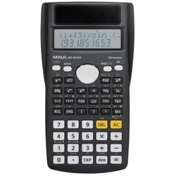MAUL MSC 240 ECO Taschenrechner Desktop Display-Rechner Schwarz
