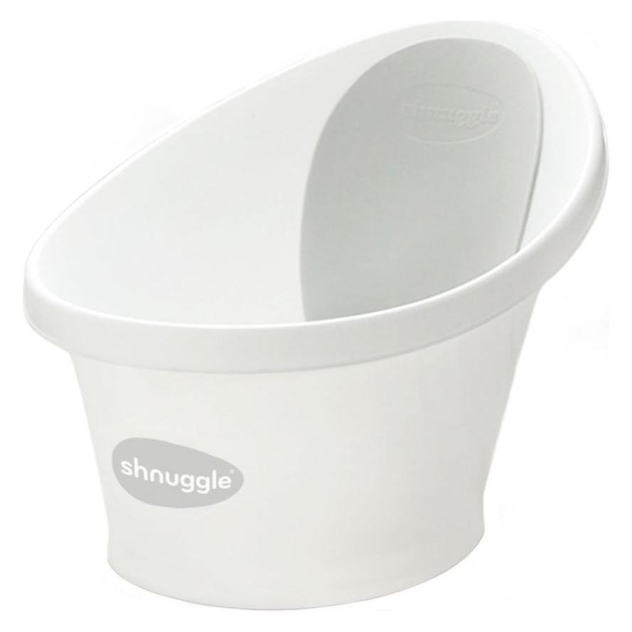 Shnuggle Babybadewanne in weiss / hellgrau (SBP-WGY-EUR)