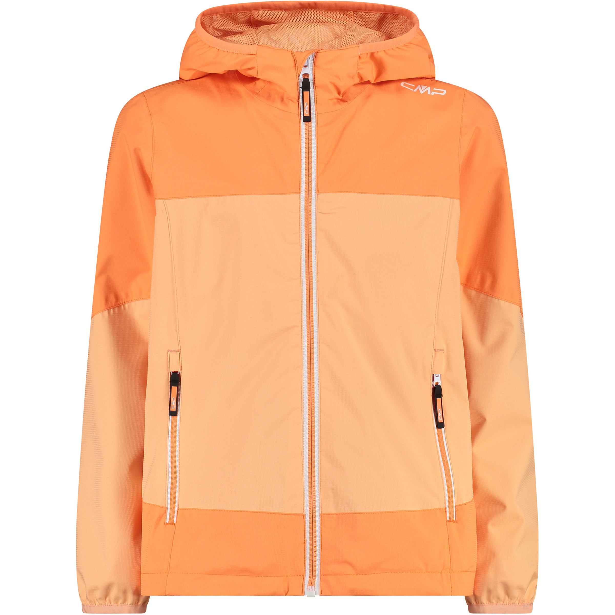 CMP Kinder Regenjacke orange Größe 110 Trekking Winddicht Wasserabweisend