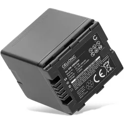 Cellonic Akku für Panasonic HC-X920 / X920M, HC-X900 / X900M, HC-X909, HDC-TM900 (Kamera Akku), Kamera Stromversorgung, Schwarz