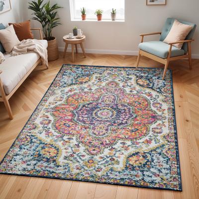 Teppich LIVABLISS "RABAT", bunt (mehrfarbig), B:200cm H:10,7mm L:275cm, Polypropylen, Teppiche, Teppich