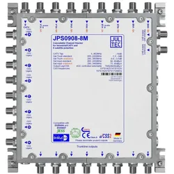 Jultec Einkabelumsetzer JPS0908-8M 9 auf 8/8UB mit Netzteil (Multischalter), SAT Zubehör