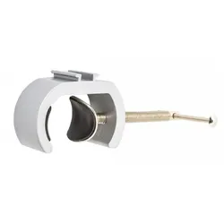 Wand Light Klemme Tube silber