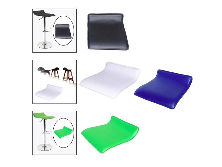 Composants de remplacement de siège de tabouret de bar, adaptés à la cuisine et à la salle à manger