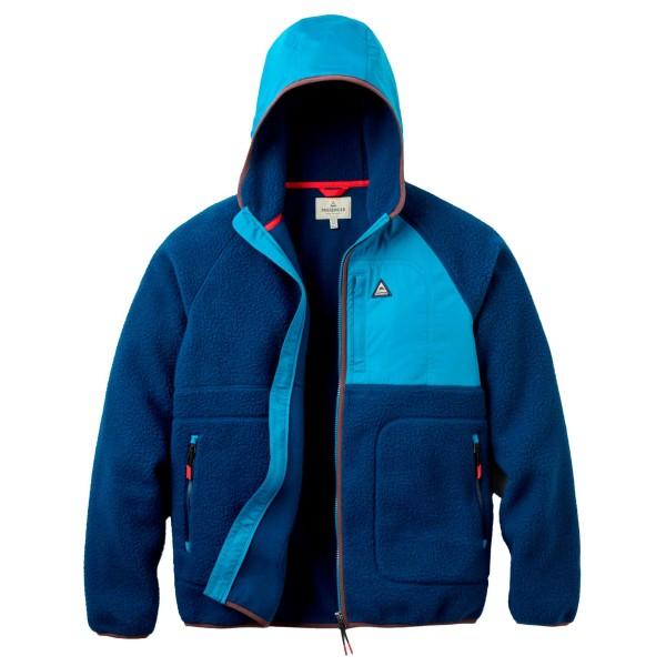Passenger - Offgrid Recycled Full Zip Hooded Sherpa Fleece - Fleecejacke Gr S blau