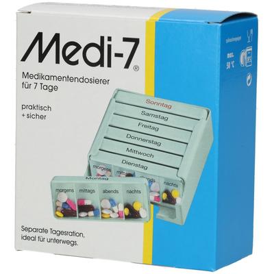 Medi 7 Medikamentendos.f.7 Tage türkis 1 St Dose