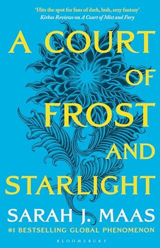 Bloomsbury Publishing A Court of Frost and Starlight by Sarah J. Maas   A Court of Thorns and Roses Series   Fantasy Romance Novel