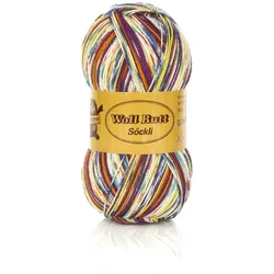 Woll Butt Söckli – clown color