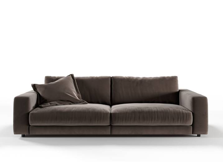 Candy High End Big Sofa Velvet 290x127 cm