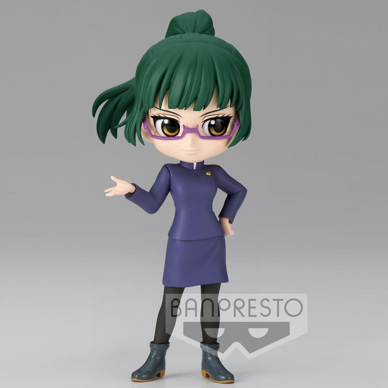 Banpresto Q posket figuur Jujutsu Kaisen Maki Zenin versie B, 14 cm