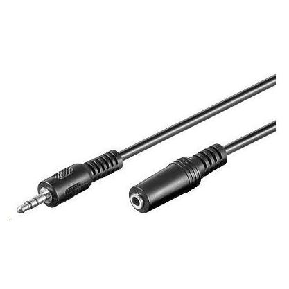PremiumCord Audiokabel 3,5 mm Klinke (3 m, AUX Kabel) (kjackmf3)