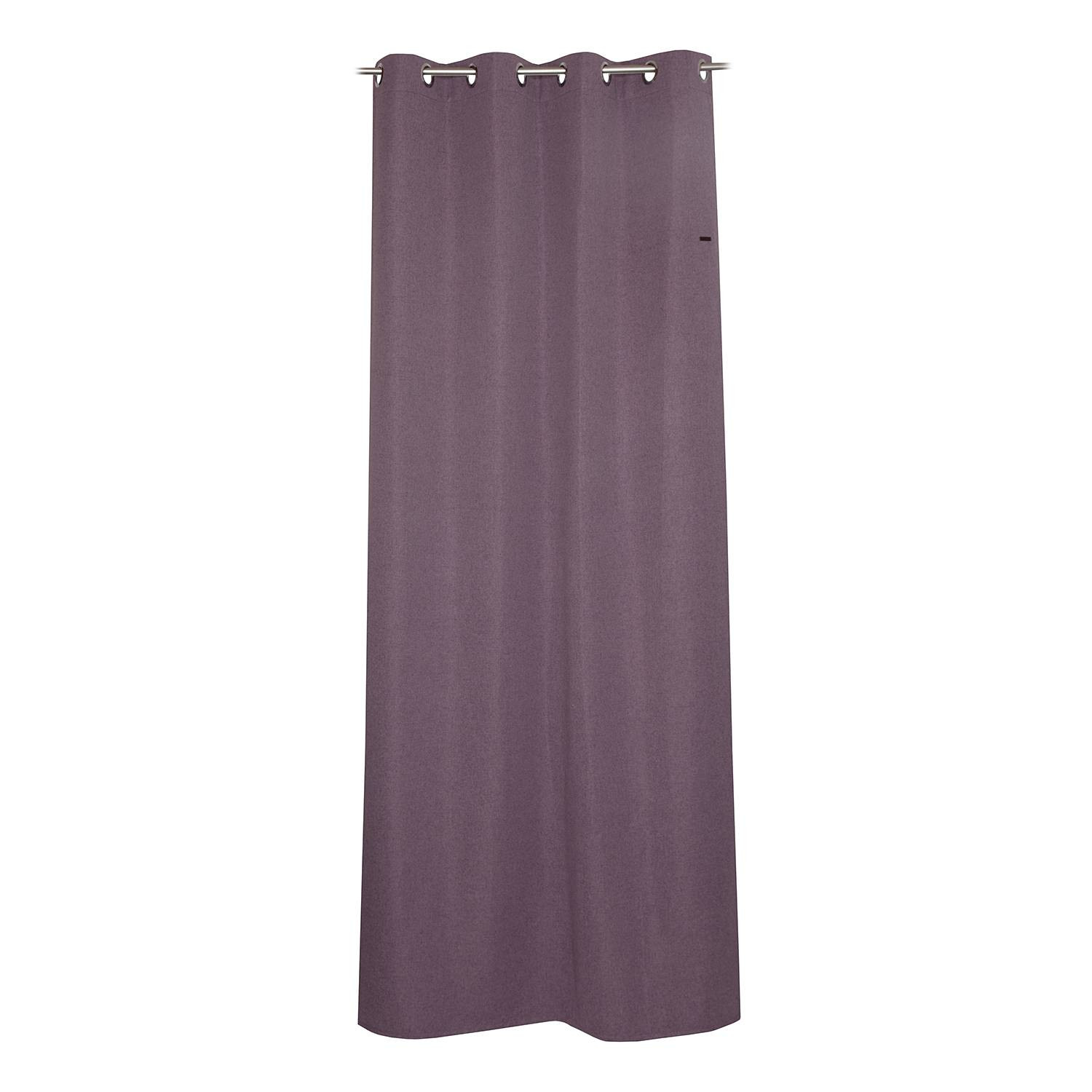 home24 Gordijn Harp mauve 140 x 250 cm