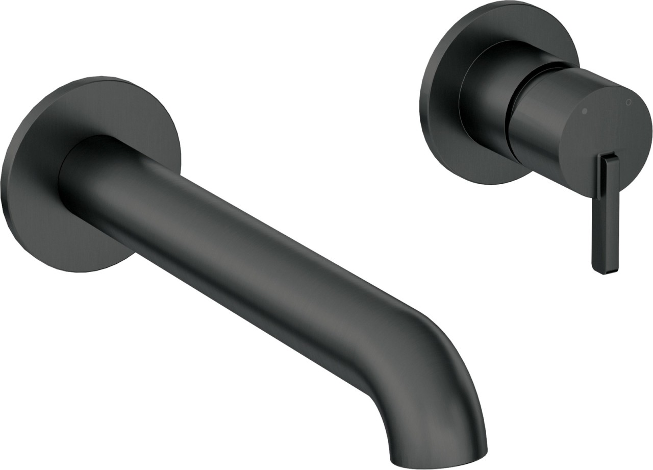 Neuesbad Serie 600 Unterputz Waschtischarmatur, inklusive Einbaukörper , Oberfläche: schwarz matt NB1BQS_N54L1