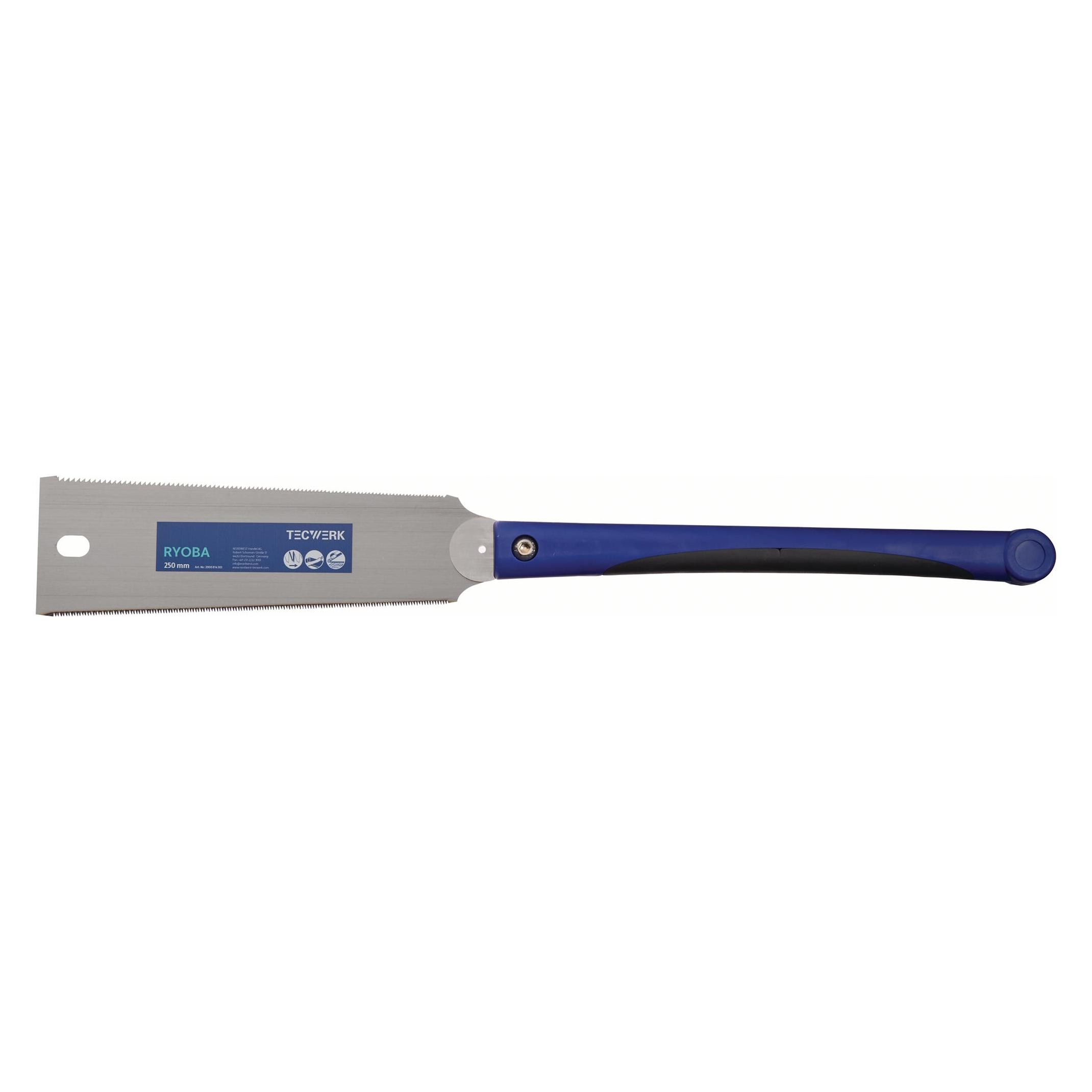 Tecwerk Japansäge/Feinzugsäge Blattlänge 250 mm Gesamtlänge 600 mm Bastgriff (2000814303)