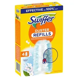 Swiffer 4er-Pack Nachfülltücher mit Duft für Duster Staubmagnet