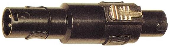 Ficha Adaptadora Canon Macho 3P - Speakon Macho