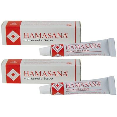 Hamasana Hamamelis Salbe 2x 2x50 g