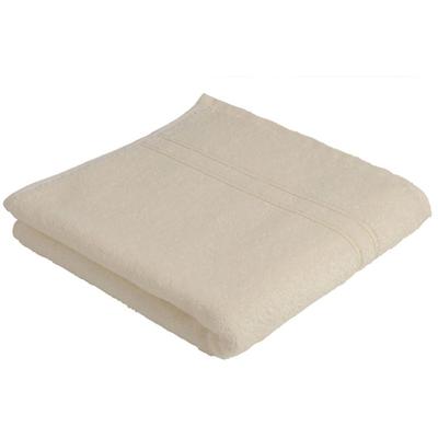 Handtücher WEWO FASHION "9518H", beige (ecru), B:50cm L:100cm, Frottee, Frottier, Handtücher, saugstark