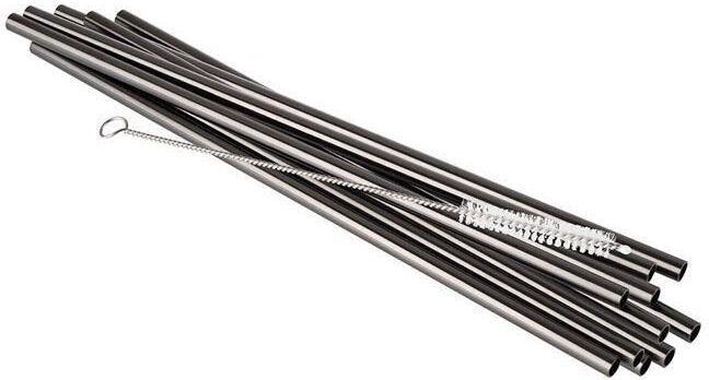 APS Set 10 cannucce 21,5 cm Nero