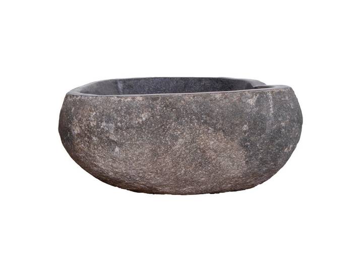 Waschbecken, Naturfarben, Stein, 35x15x40 cm, Badezimmer, Waschbecken & Armaturen, Waschbecken