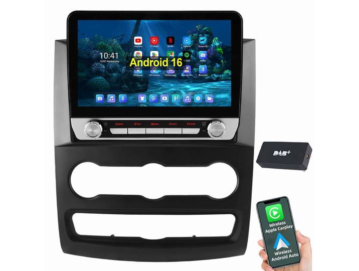 ESSGOO Für Mercedes Benz Sprinter 2006-2017, VW Crafter 2006-2016 GPS Carplay Autoradio (RDS, Digitalradio (DAB), FM)