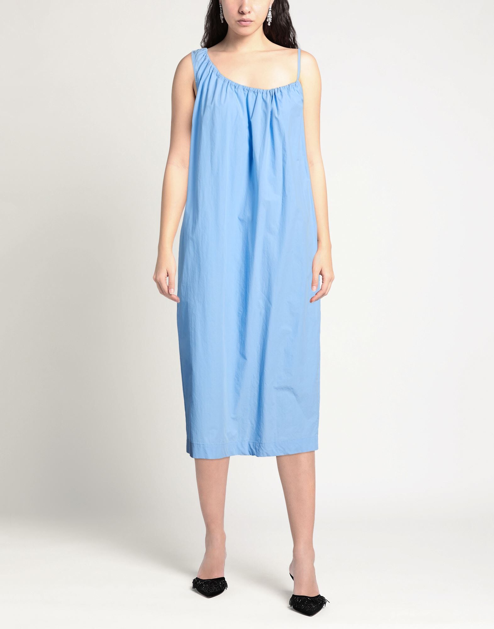 Pdr Phisique Du Role Vestido midi Mujer Azul profundo 0 Mujer