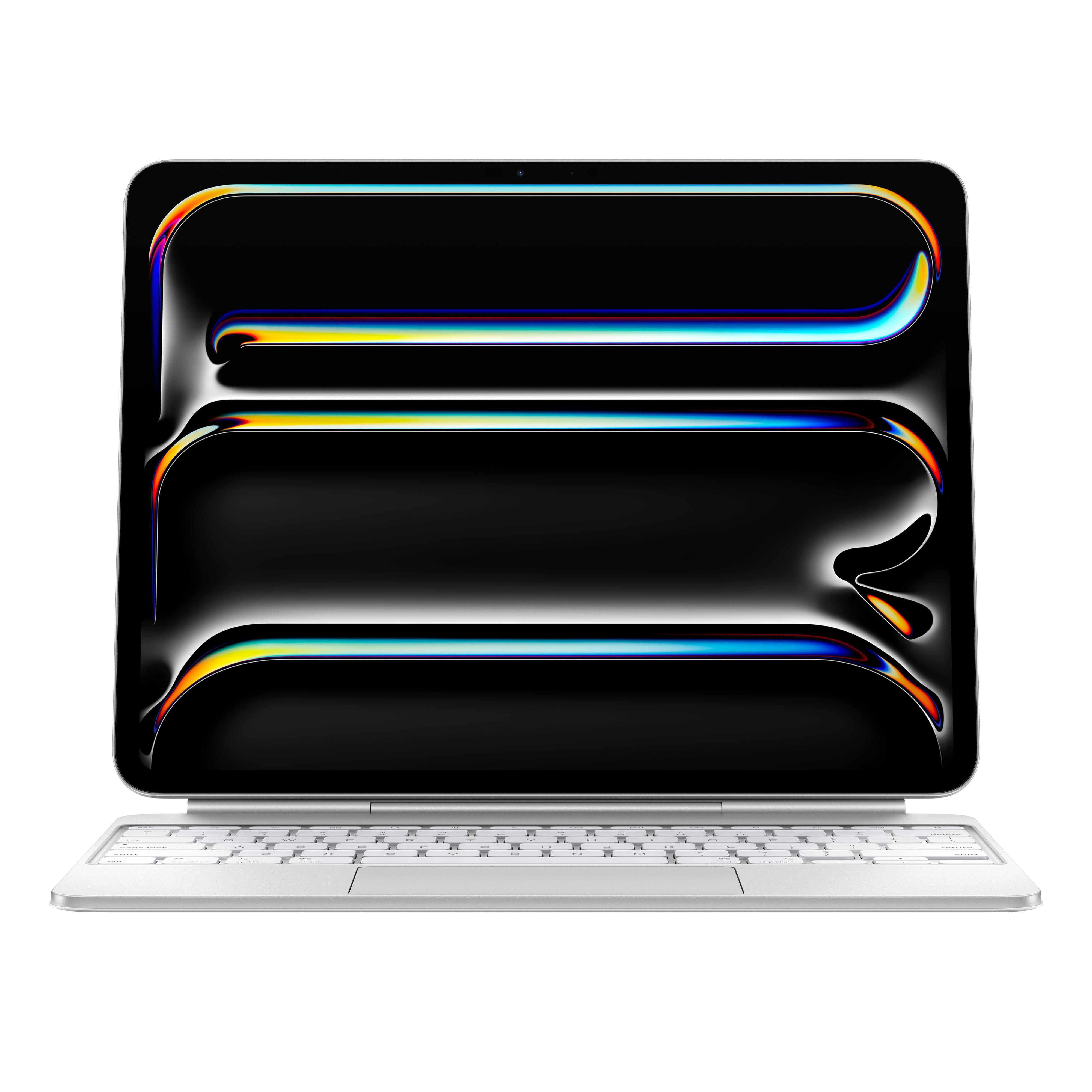 Apple Magic Keyboard für 13" iPad Pro (M4) weiß deutsches Layout MWR43D/A