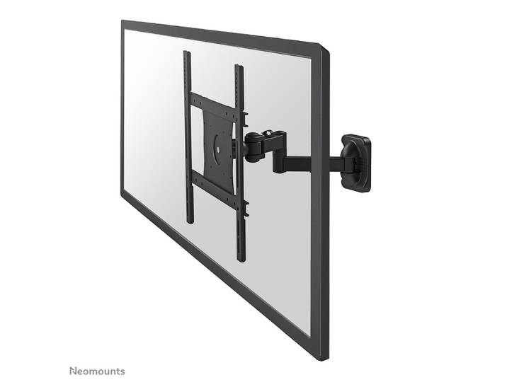 Neomounts support mural pour tv, 100 x 100 mm, 400 x 400 mm, 0 - 15°, 0 - 180°, 360°, Noir FPMA-W960