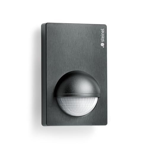 Steinel IS 180-2 Bewegingssensor, Zwart, Infrarood Bewegingssensor voor Binnen en Buiten, B/D/H: 12,0 x 5,6 x 7,6 cm